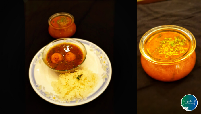 Tomato Rassam & Vada