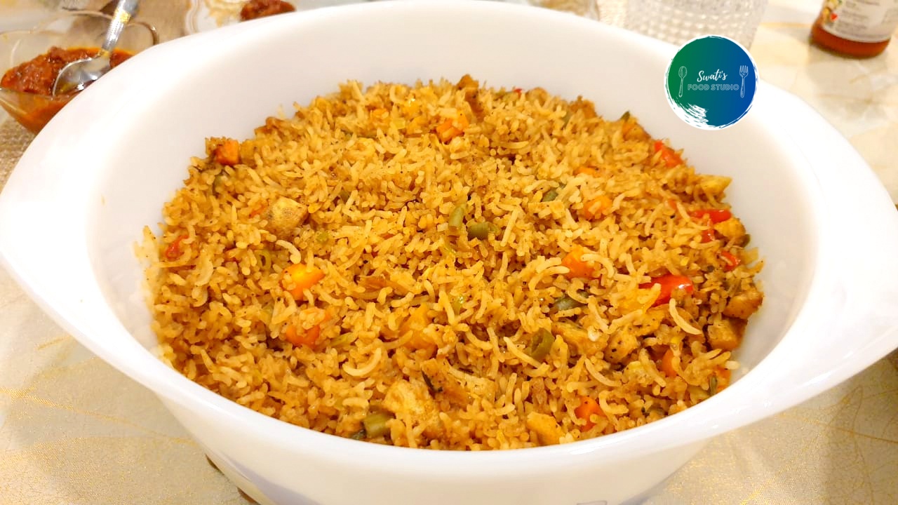 Egg Fried Rice - Swati's Food Studio